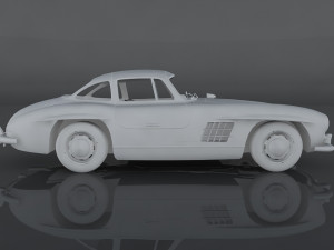 mercedes-benz 300 sl 3D-Modell