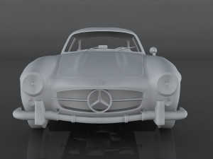 mercedes-benz 300 sl 3D-Modell