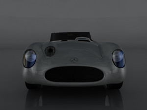 mercedes-benz 300 slr Model 3D