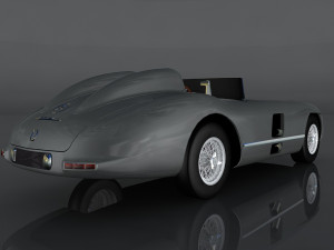 mercedes-benz 300 slr Model 3D