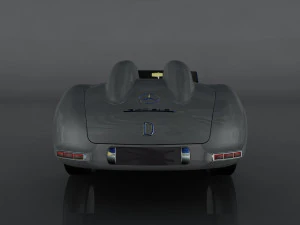 mercedes-benz 300 slr 3D Model
