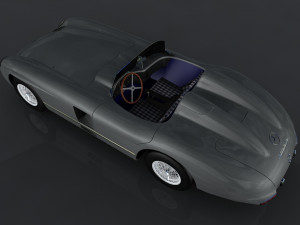mercedes-benz 300 slr Model 3D