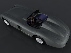 mercedes-benz 300 slr 3D Model