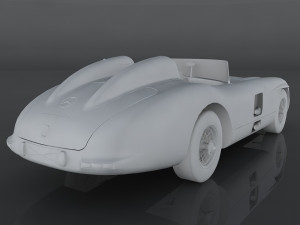 mercedes-benz 300 slr Model 3D