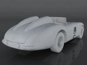 mercedes-benz 300 slr 3D Model