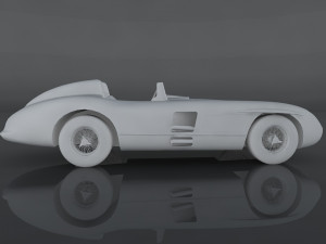 mercedes-benz 300 slr Model 3D