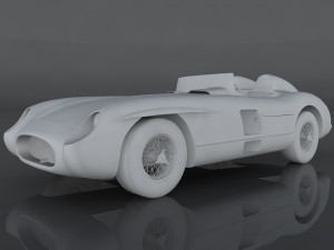 mercedes-benz 300 slr Model 3D