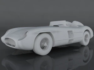 mercedes-benz 300 slr 3D Model