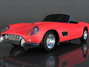 ferrari 250 california 3D Model