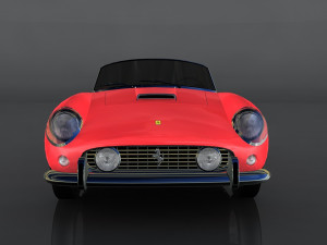 ferrari 250 california Modello 3D