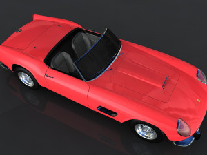 ferrari 250 california Modello 3D