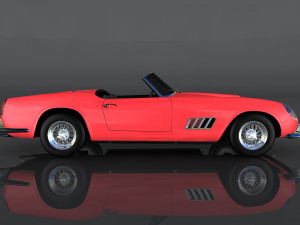 ferrari 250 california Modello 3D