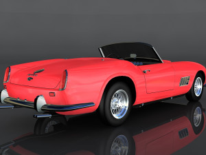 ferrari 250 california Modello 3D