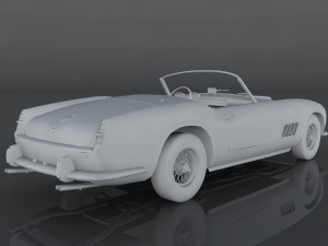 ferrari 250 california Modello 3D