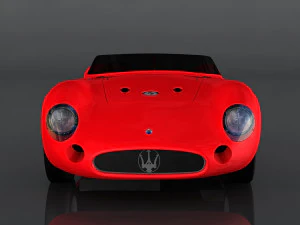 maserati 300 s 3D Model