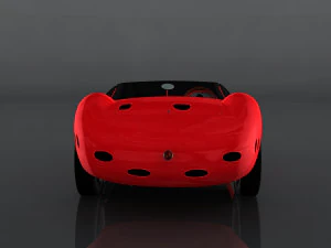 maserati 300 s 3D Model