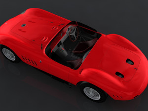 maserati 300 s 3D-Modell