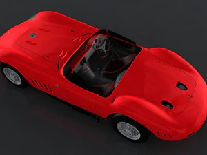 maserati 300 s 3D Model
