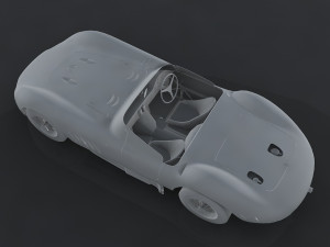 maserati 300 s 3D-Modell
