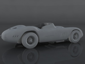 maserati 300 s 3D-Modell