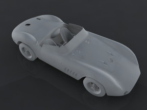 maserati 300 s 3D-Modell
