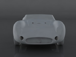 maserati 300 s 3D-Modell