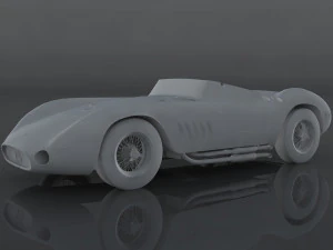 maserati 300 s 3D Model
