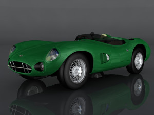 aston martin dbr1 3D Model