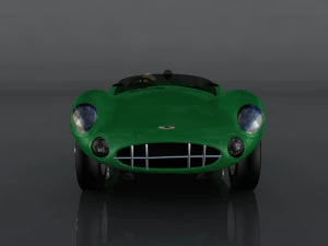 aston martin dbr1 3D Model