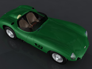 aston martin dbr1 3D 모델