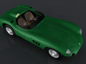 aston martin dbr1 3D Model