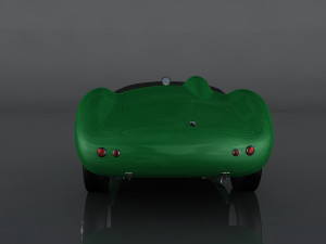 aston martin dbr1 3D 모델