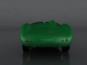 aston martin dbr1 3D Model