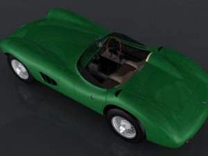 aston martin dbr1 3D 모델