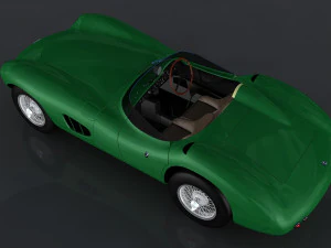 aston martin dbr1 3D Model