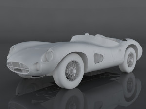 aston martin dbr1 3D 모델