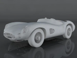 aston martin dbr1 3D Model
