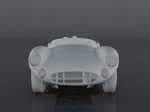 aston martin dbr1 3D 모델
