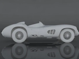 aston martin dbr1 3D Model