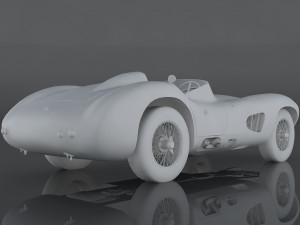 aston martin dbr1 3D 모델
