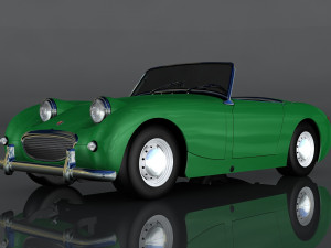 austin-healey sprite mki 3D Model