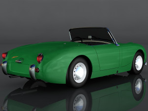 austin-healey sprite mki 3D-Modell