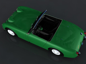 austin-healey sprite mki 3D-Modell