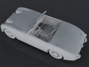 austin-healey sprite mki 3D-Modell