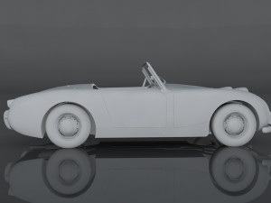 austin-healey sprite mki 3D-Modell