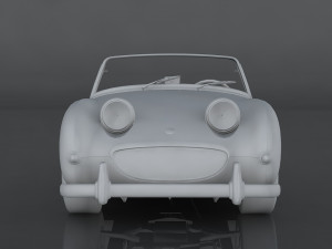 austin-healey sprite mki 3D-Modell