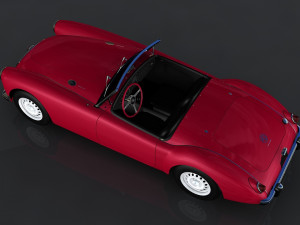 1958 mg mga 3D 模型