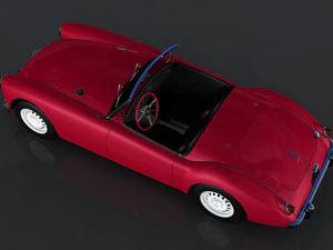 1958 mg mga 3D Model