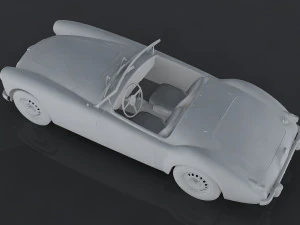 1958 mg mga 3D Model