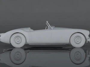 1958 mg mga 3D Model